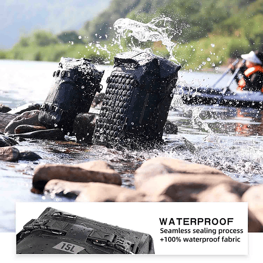 Bolso para moto Rhinowalk MT2215 15 litros impermeable