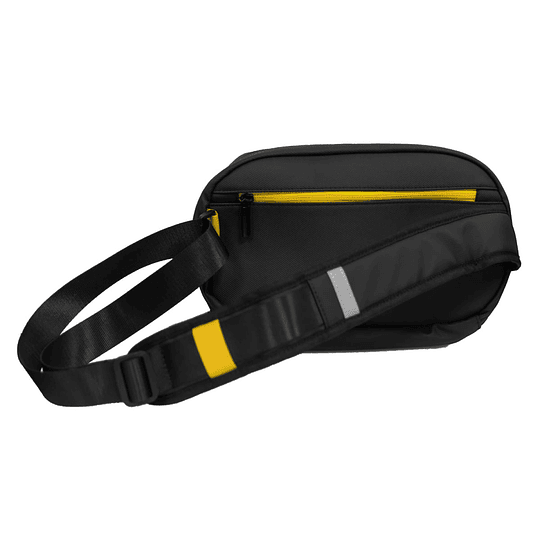 BOLSO CRUZADO BANANO PARA MOTO KNIGT PANTALLA LED DINÁMICA RIGIDO