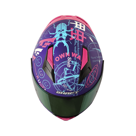 Casco moto shaft 582sp randamu mr fc integral (VSV)