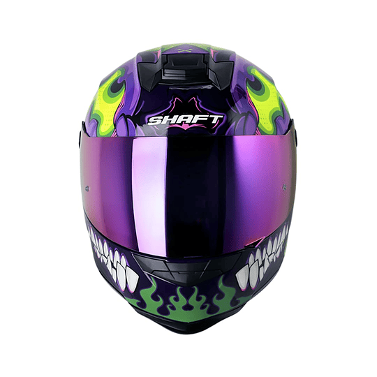 casco moto shaft 502sp fire boy mr integral normal dot acreditado (VSV)