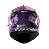 Casco moto hro mx-330dv bye bye mr fc multipropósito