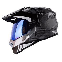 Casco moto hro mx-330dv space race gr.os gr multiproposito