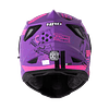 Casco moto hro mx-330dv space race mr fc multiproposito