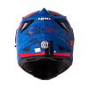 Casco moto hro mx-330dv space race az rj multiproposito