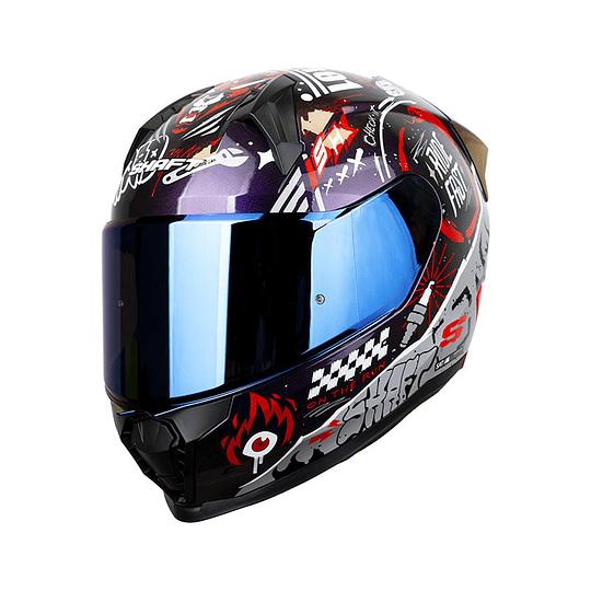 Casco moto shaft 560 evo motion v2 camaleon rj integral