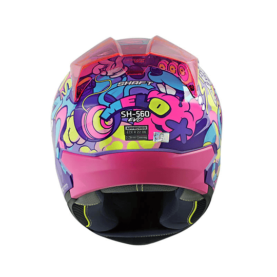 Casco moto shaft 560 evo melo mr.cl fc integral