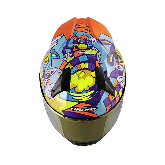 Casco moto shaft 560 evo melo az.cl nj.n integral