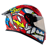 CASCO MOTO SHAFT 526SP EVO DANO ROJO AZUL INTEGRAL