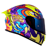 CASCO MOTO SHAFT 526SP EVO OJIBROU MORADO INTEGRAL