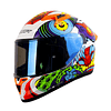 Casco moto shaft 522 sp comic monster bl brillo nj.n integral