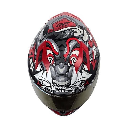 Casco moto shaft 522 sp tiguerazo gr mate rj integral