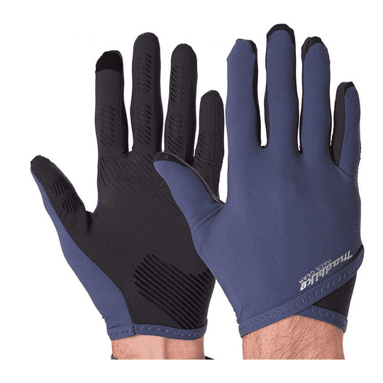 Guantes para bicicleta ciclismo madbike sk-16 touch azul