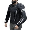 Chaqueta para moto armad gear steel racing con joroba