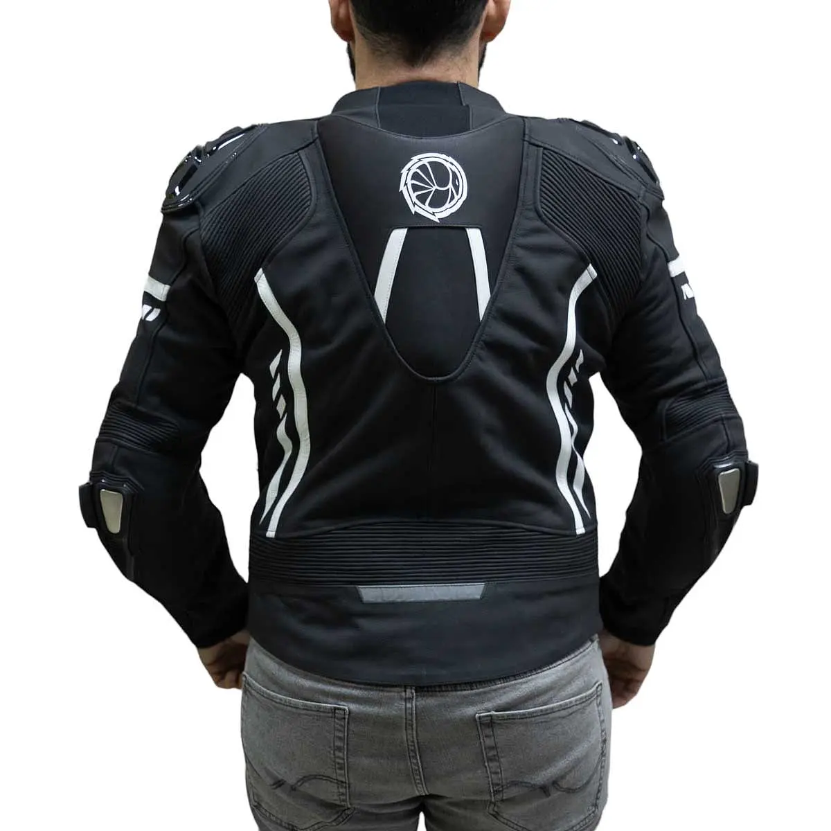 Chaqueta para moto armad gear steel racing con joroba