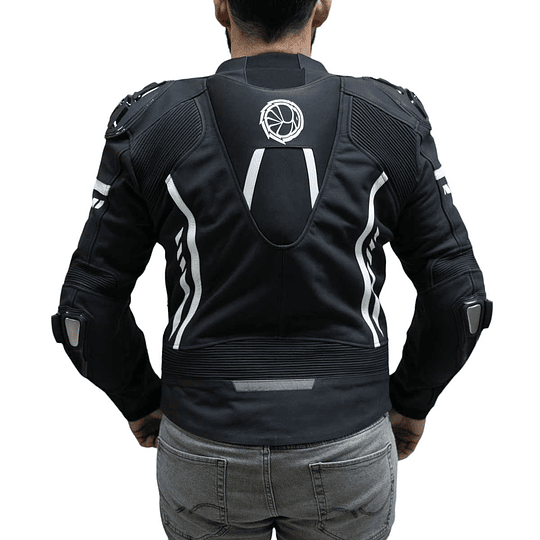 Chaqueta para moto armad gear steel racing con joroba