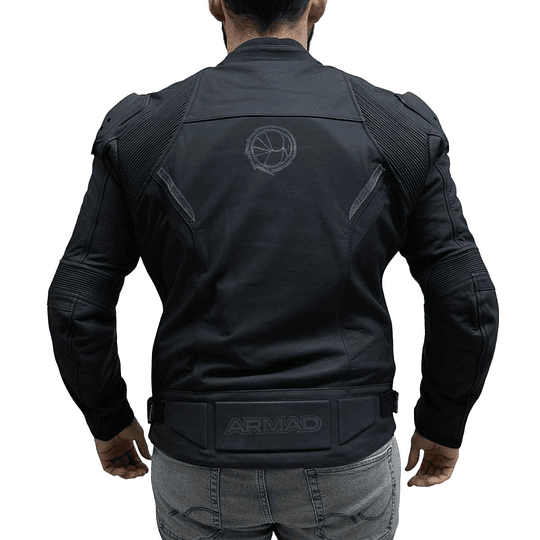 Chaqueta para moto armad gear vegas cuero