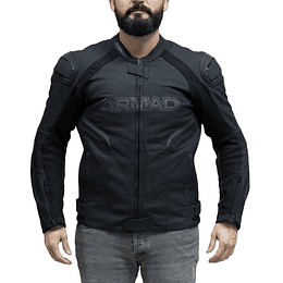 Chaqueta para moto armad gear vegas cuero