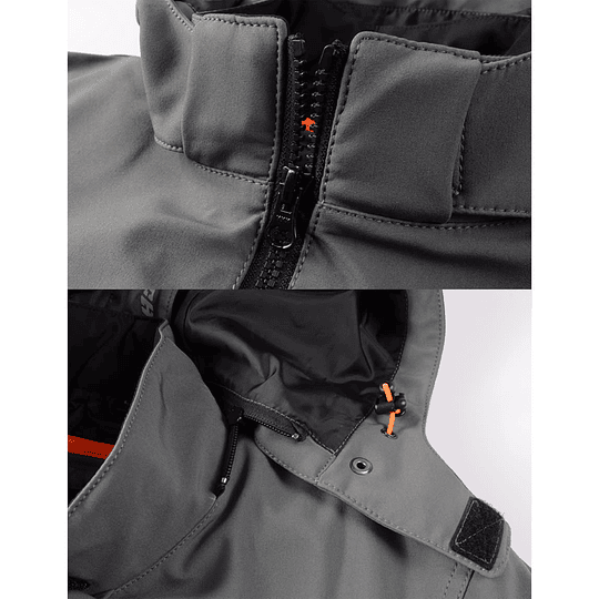 Chaqueta para moto lyschy LY-2035 urbana con protecciones multi estacion