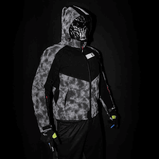 Chaqueta Para Moto Ones Again Sj02 Camo Reflectante 4 Estaci