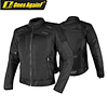 Chaqueta moto ones again sj01 protecciones negra