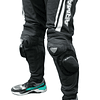 Pantalon moto armad gear steel cuero racing con sliders