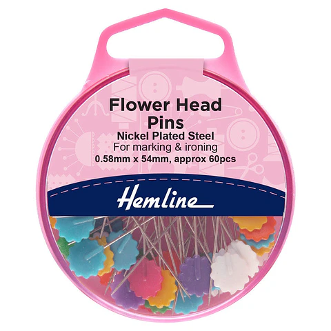 Alfiler Flor plano 