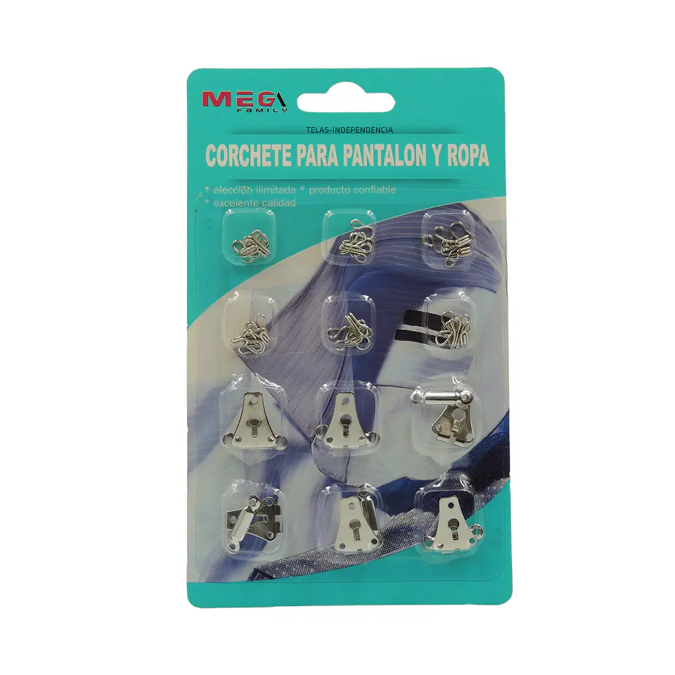 Corchete para pantalón y ropa 1