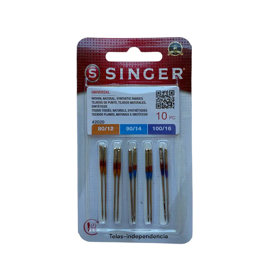 Aguja singer surtidas 2
