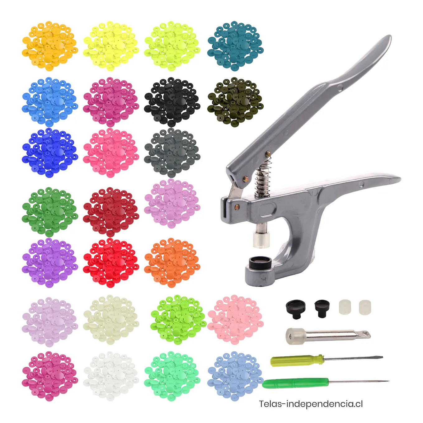 Kit de broches plásticos  1