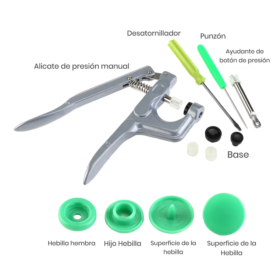 Kit de broches plásticos  4