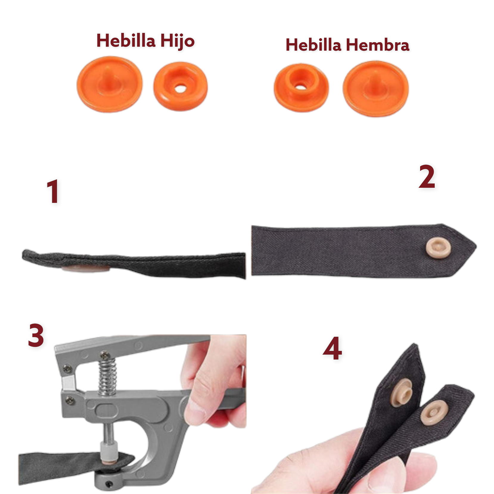 Kit de broches plásticos  7