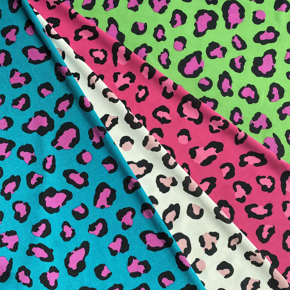Lycra Dupont Print Colors 1