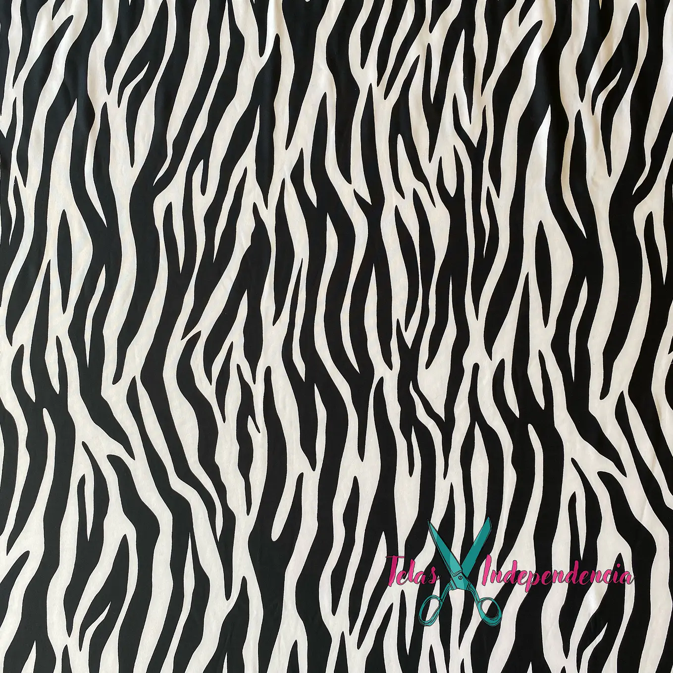 Lycra Dupont Blanco/Negro 2