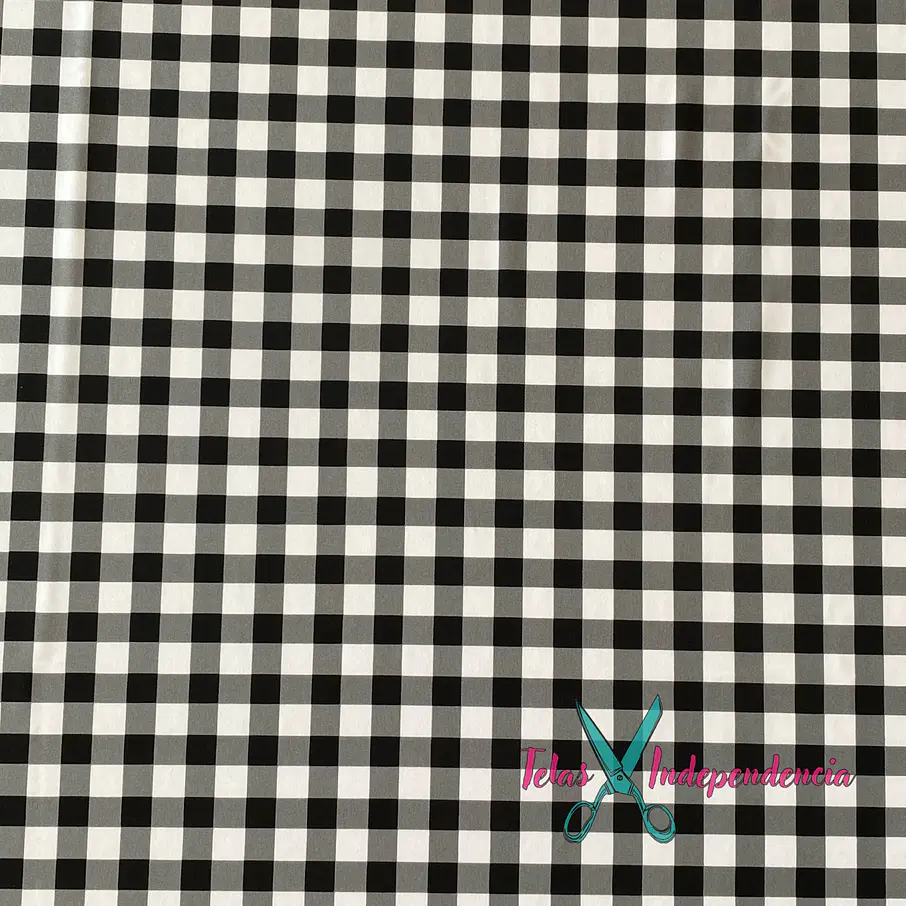 Lycra Dupont Blanco/Negro 7
