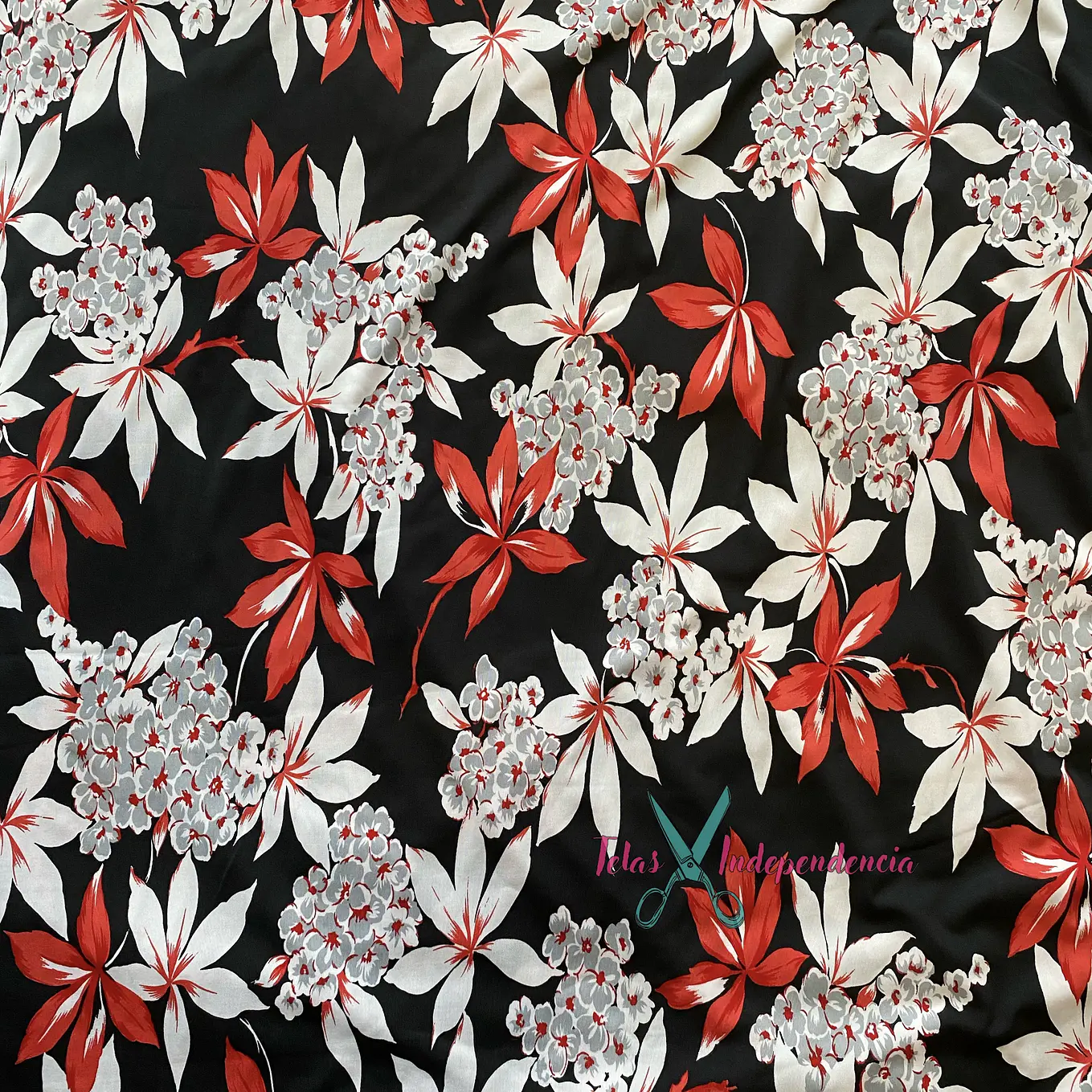 Lycra Fría Flores 7