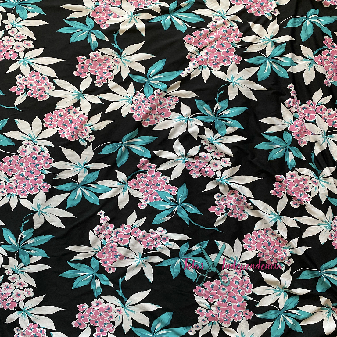 Lycra Fría Flores 3