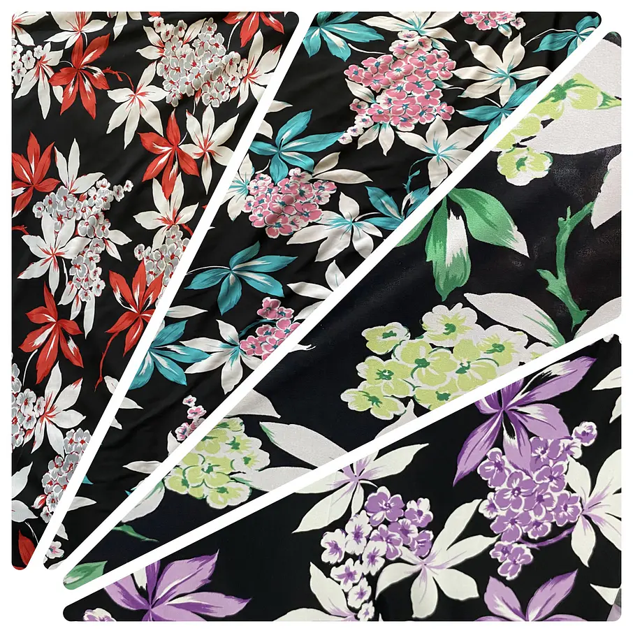 Lycra Fría Flores 1