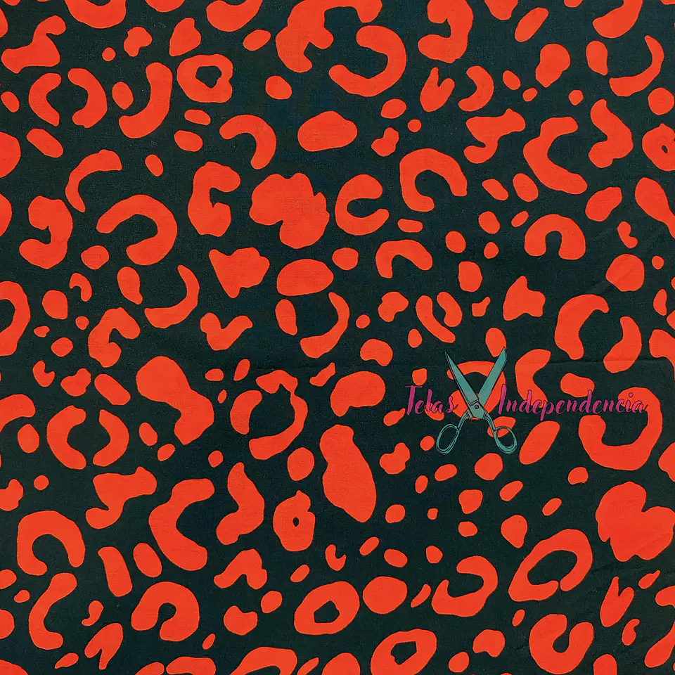 Viscosa Animal Print 2