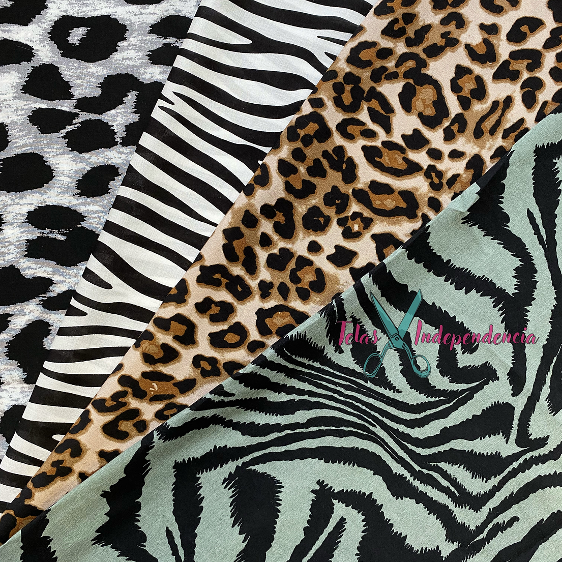 Viscosa Animal Print  1