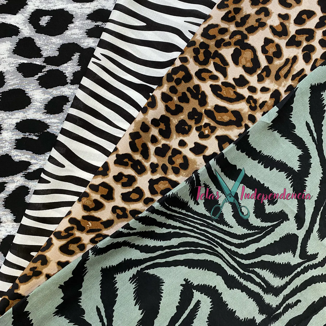 Viscosa Animal Print  1