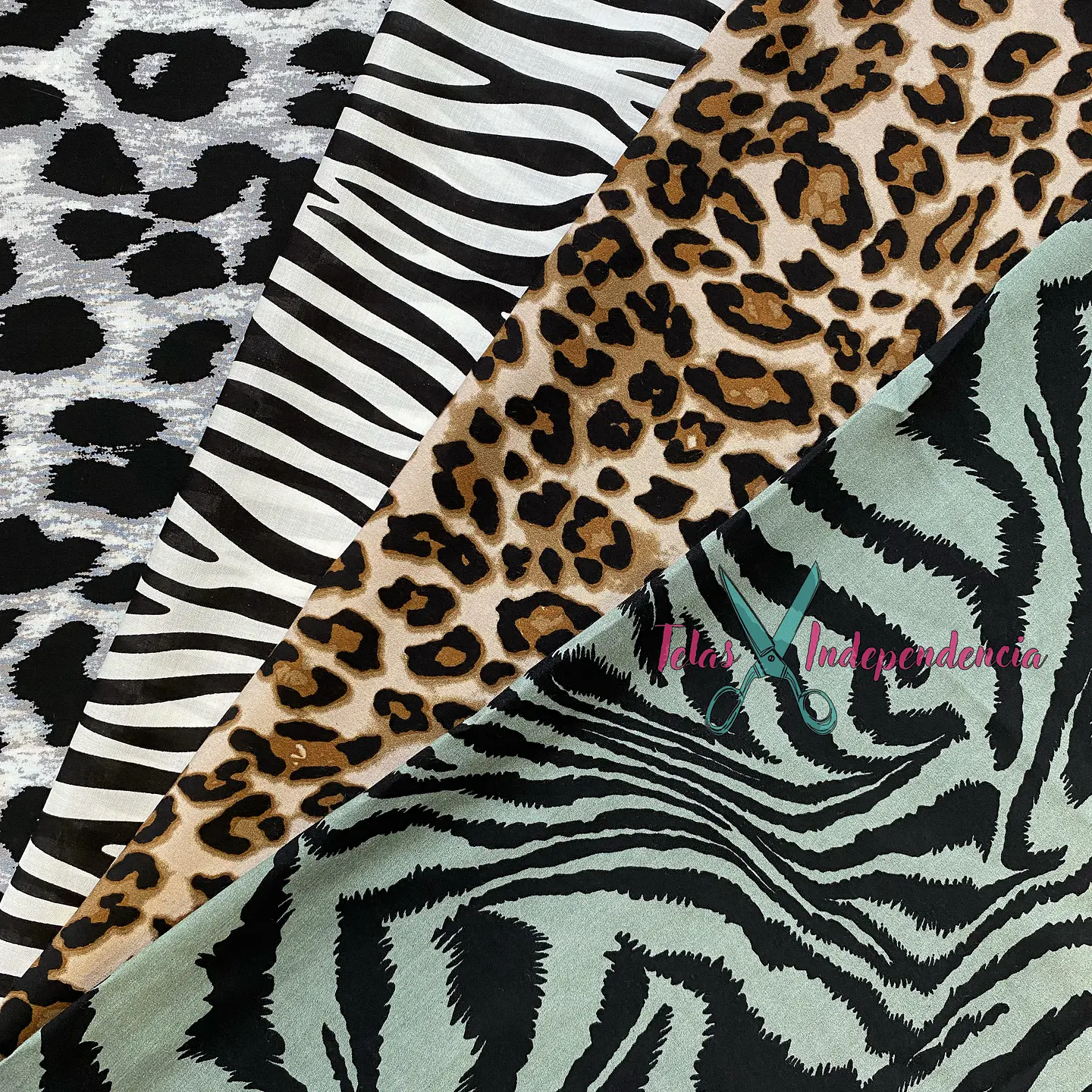 Viscosa Animal Print  1