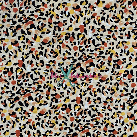 Viscosa Animal Print