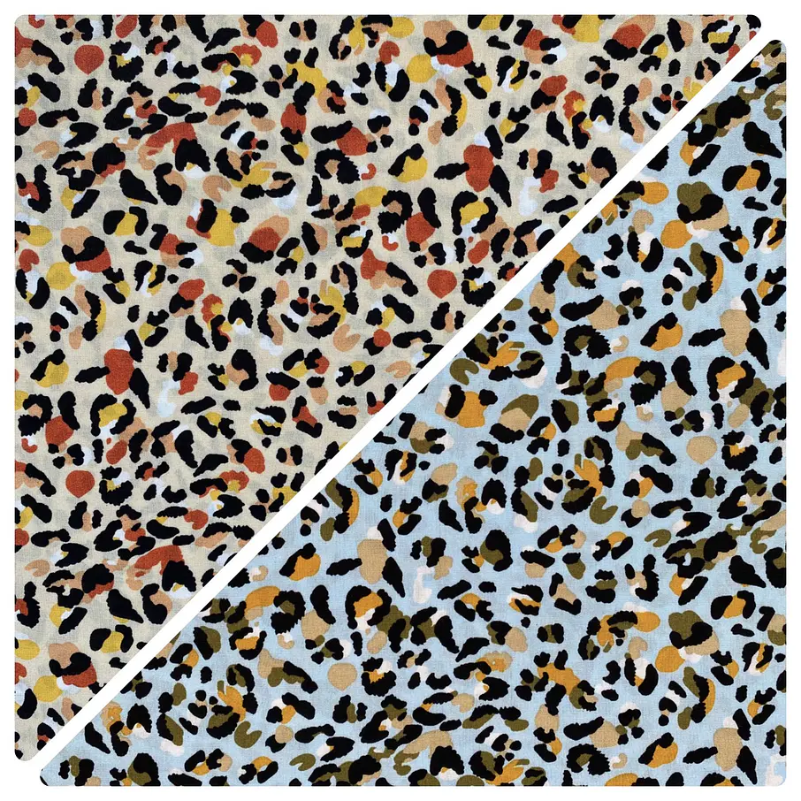 Viscosa Animal Print 1