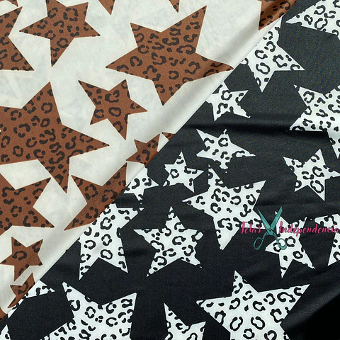 Lycra Dupont Estrella Animal Print