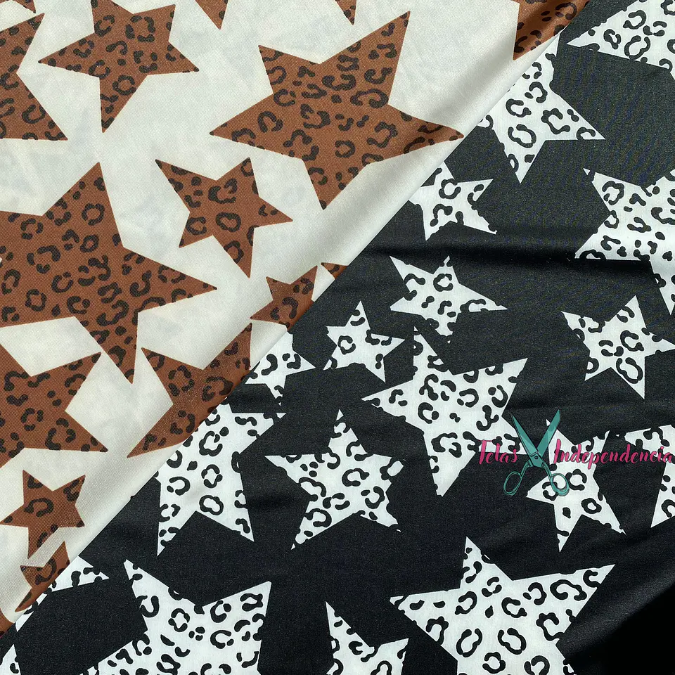 Lycra Dupont Estrella Animal Print 1