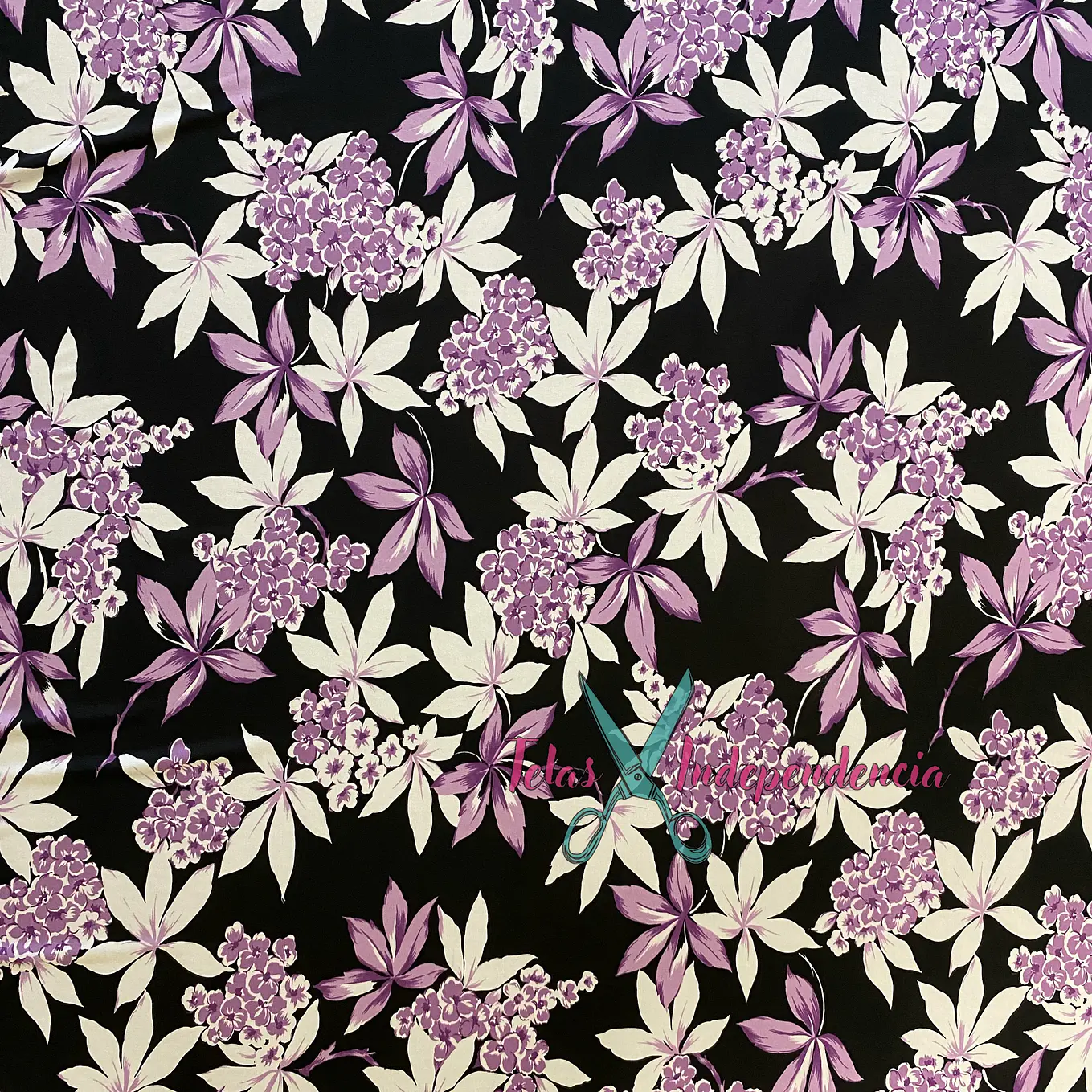 Lycra Fría Flores 4