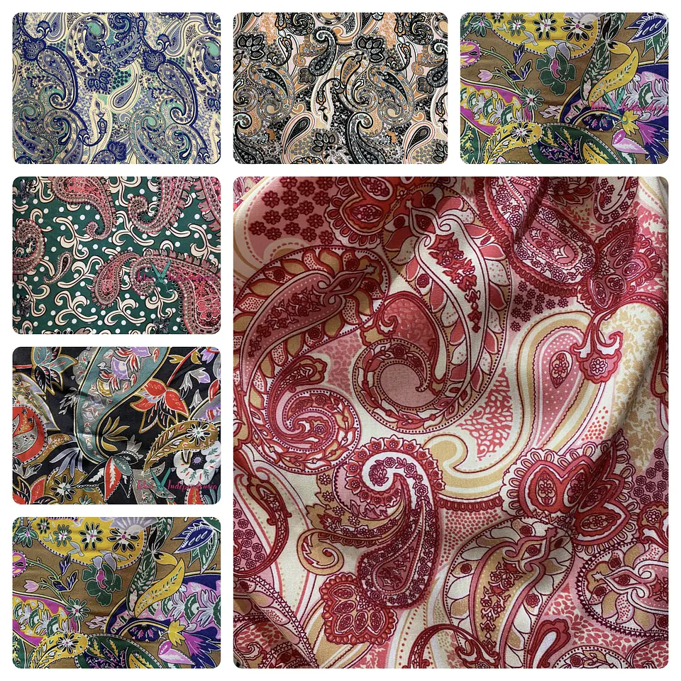 Viscosa Paisley 1