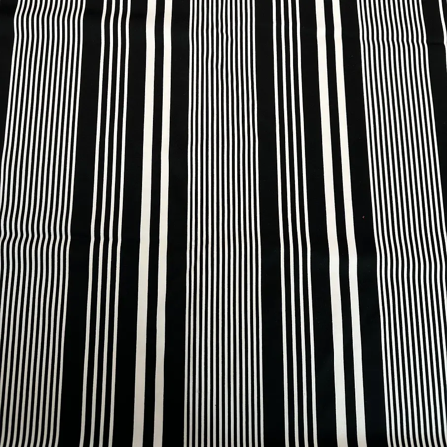 Lycra Dupont Blanco/Negro 3