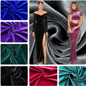 Terciopelo Elasticado 