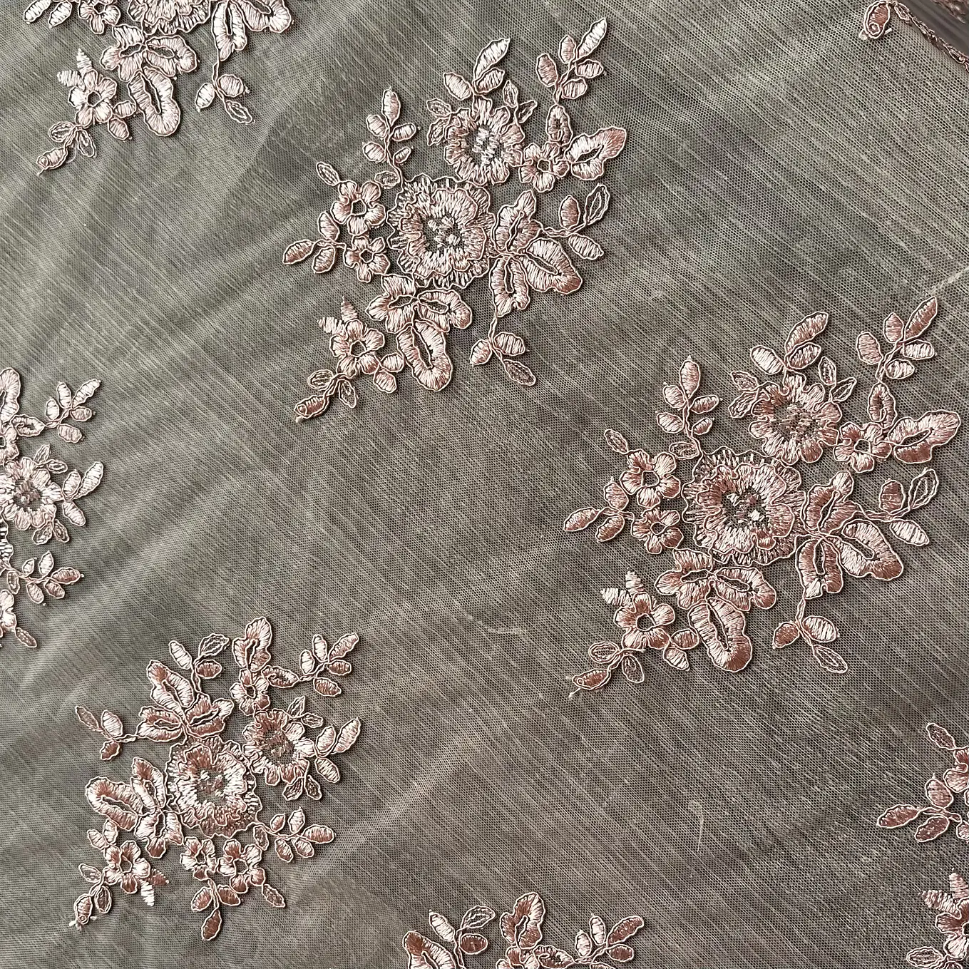 Tul bordado colores  17